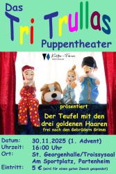TriTrullas Puppentheater: "Der Teufel mit den drei goldenen Haaren"
